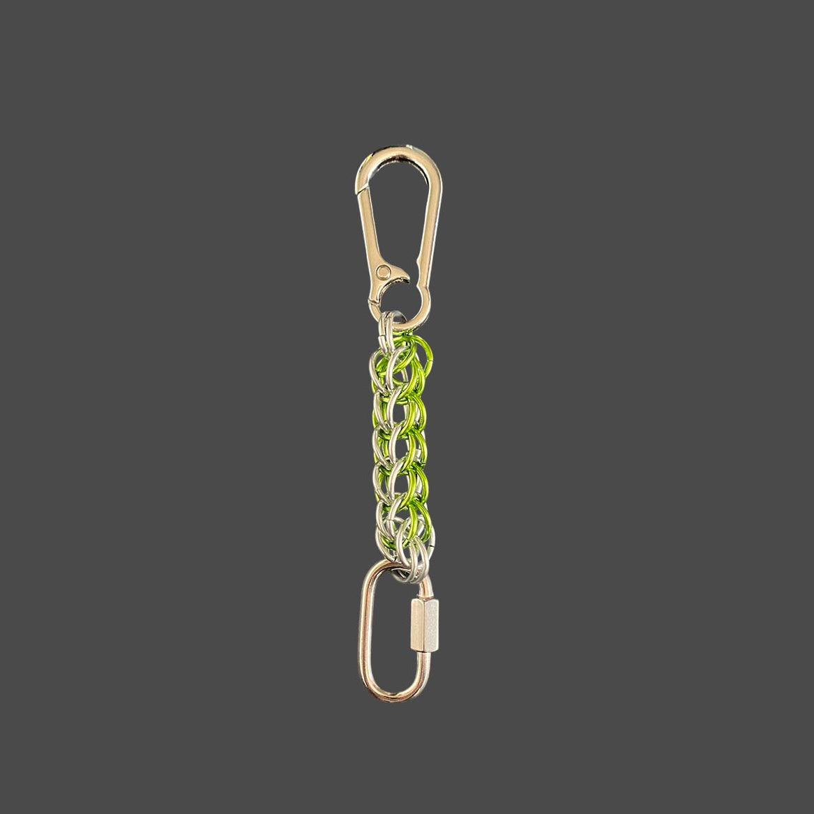 GREEN Maille key chain