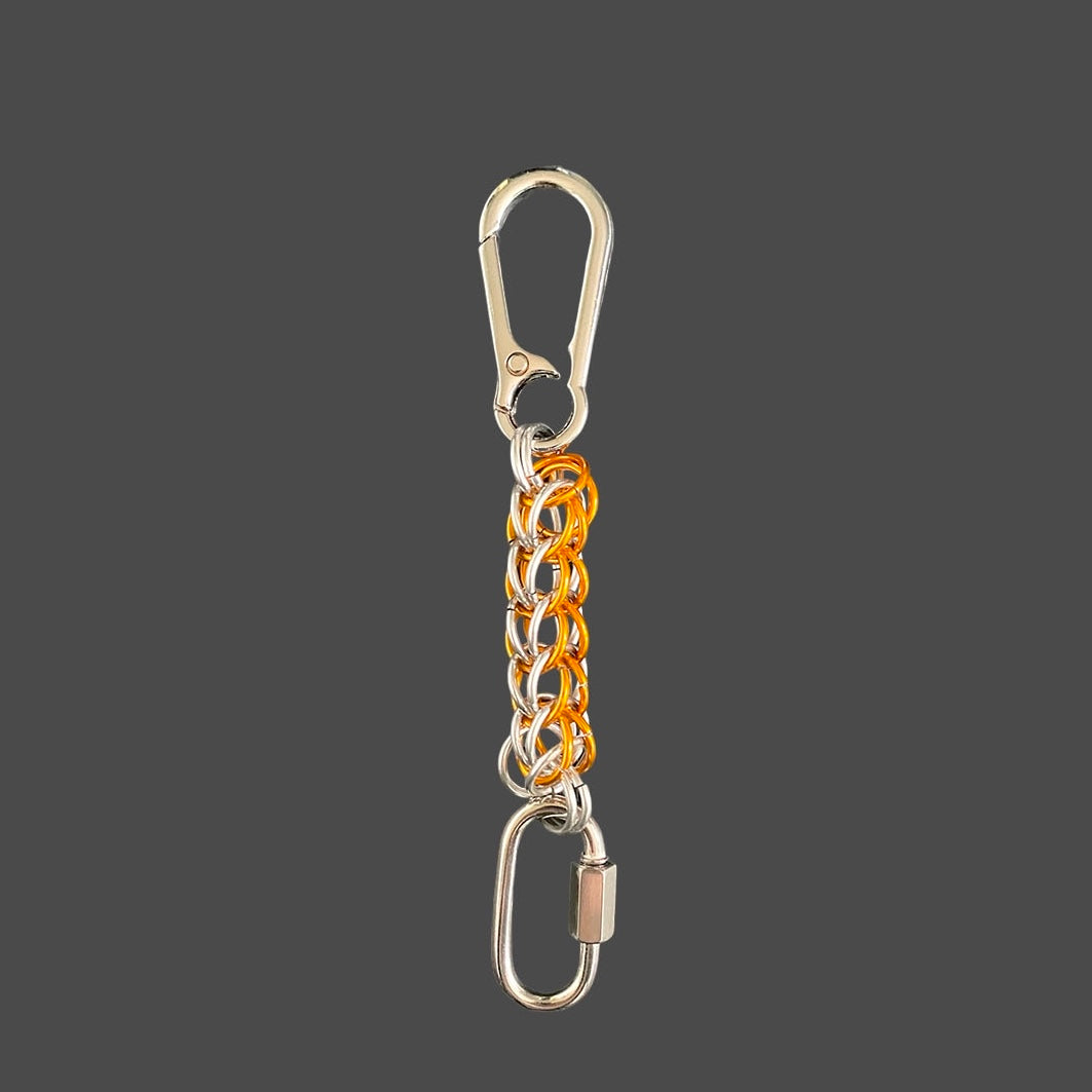 ORANGE Maille key chain